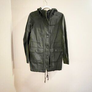 Chocolate Green Utility Jacket